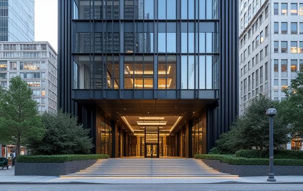 Exterior view of Estudio Visual Sur office building
