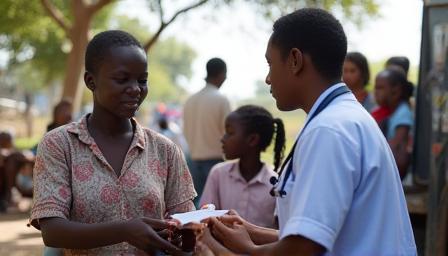 Thumbnail for cause-related video showing medical outreach